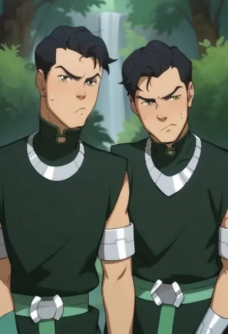 Wei and Wing Beifong [Twin brothers from Avatar: The Legend of Korra]