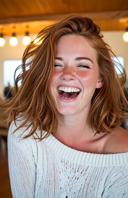 Contagious Laughter - Laughing Expression