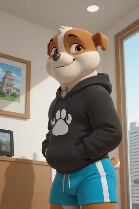 Rubble (Paw Patrol) LoRa