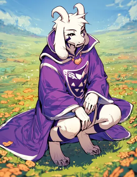 Asriel god form (undertale)
