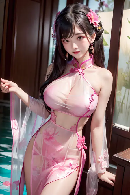 旗袍混血 qipao hafu