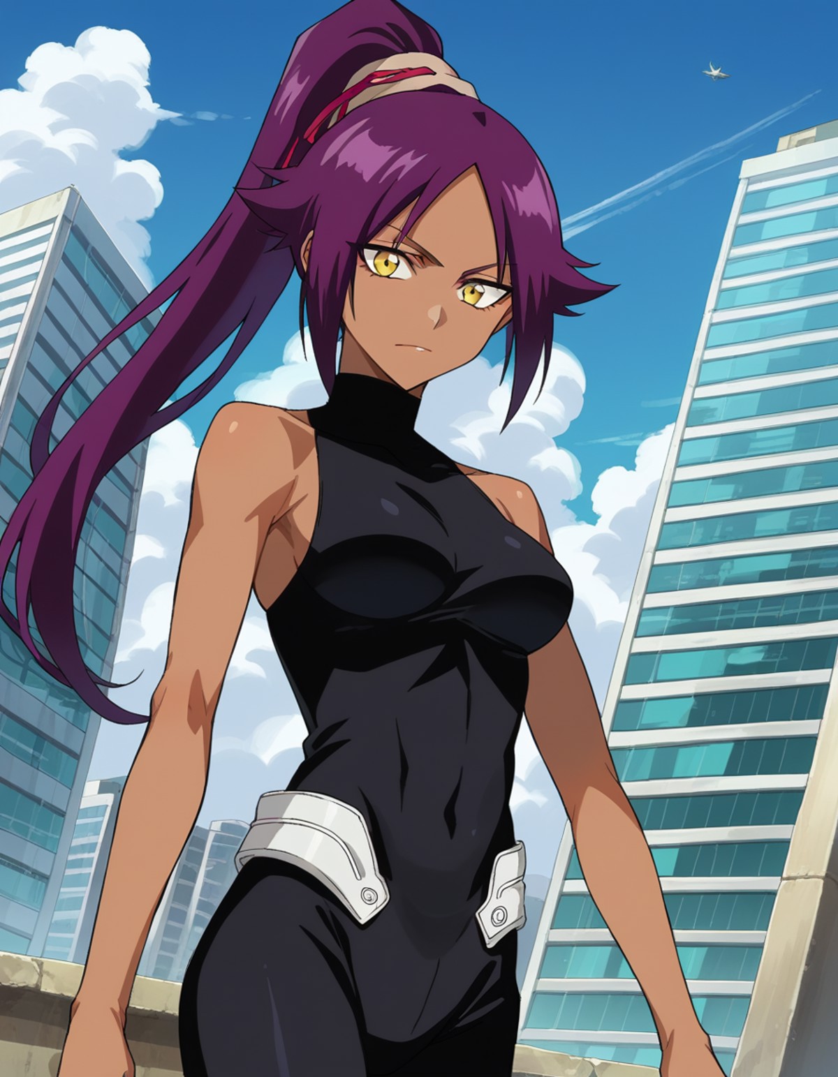 score_9, score_8_up, score_7_up, source_anime,
yoruichishihouin, <lora:yoruichi-shihouin-ponyxl-lora-nochekaiser:1>
yoruic...