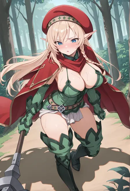 Alleyne (Queen's Blade) XL [Pony + Illustrious]