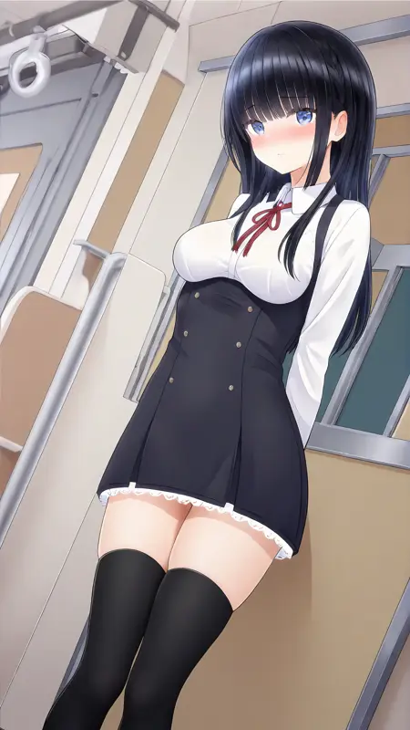 静稀優璃 (しずき ゆり) 黒髪委員長