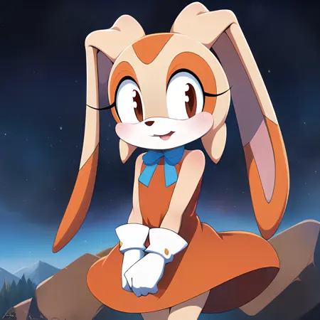 Cream the rabbit (LoRA)