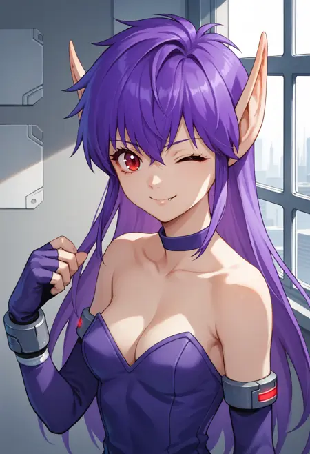 Nei (Phantasy Star II) [Pony Diffusion]