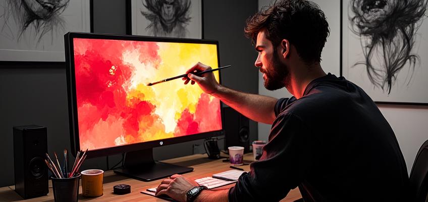 How I use AI to produce my pictures