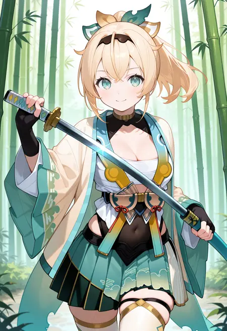 [Illustrious, SD1.5] Kazama Iroha 風真いろは / Hololive