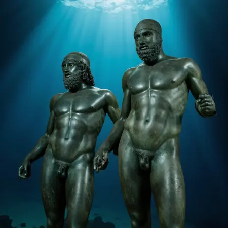 Bronzi di Riace (Riace Warriors) - FLUX.1 Dev