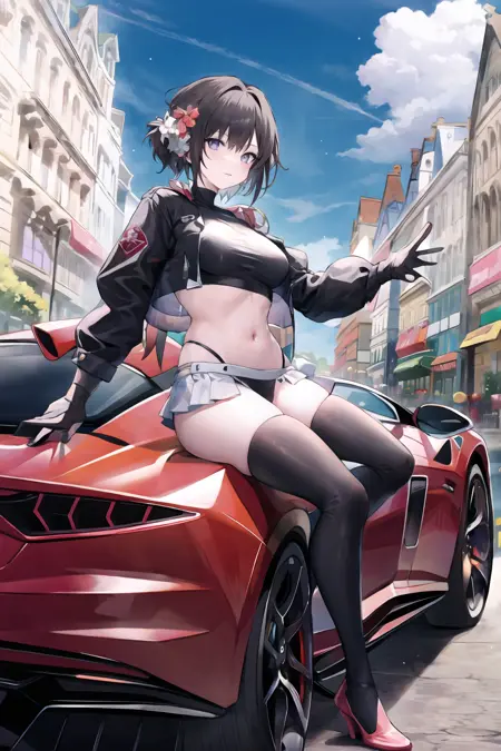 Change-A-Character: Racing Queen, Your Waifu Now Loves Her Cars!