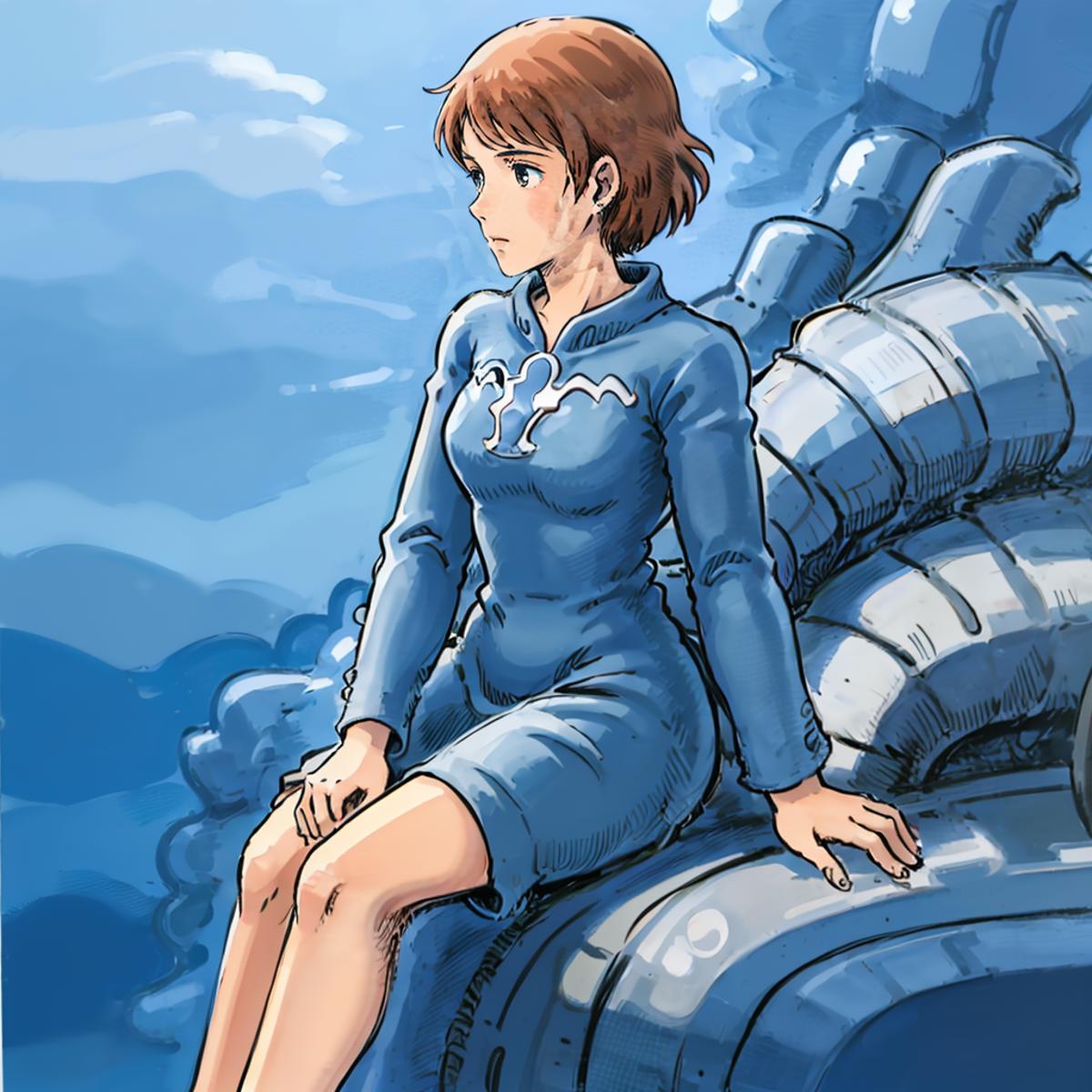 Nausicaa comics (Nausicaa of the Valley of the Wind) LORA image by jibunsagasinotabi