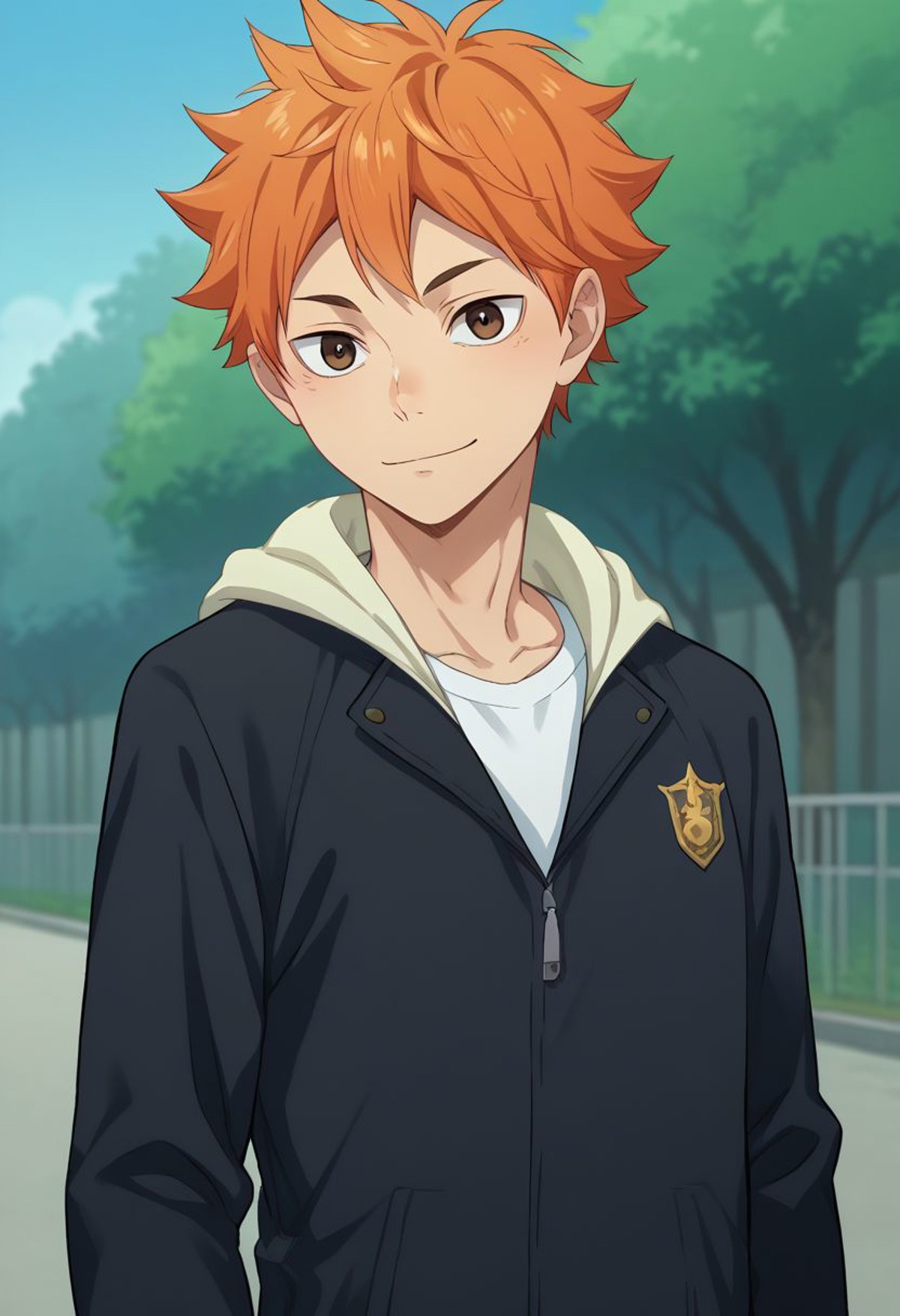 score_9, score_8_up, score_7_up, source_anime, highly detailed, 
hinata, 1boy, male focus, solo, orange hair, brown eyes, ...