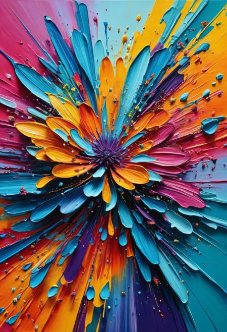 Vibrant,SNEEZE, highly detailed, painting