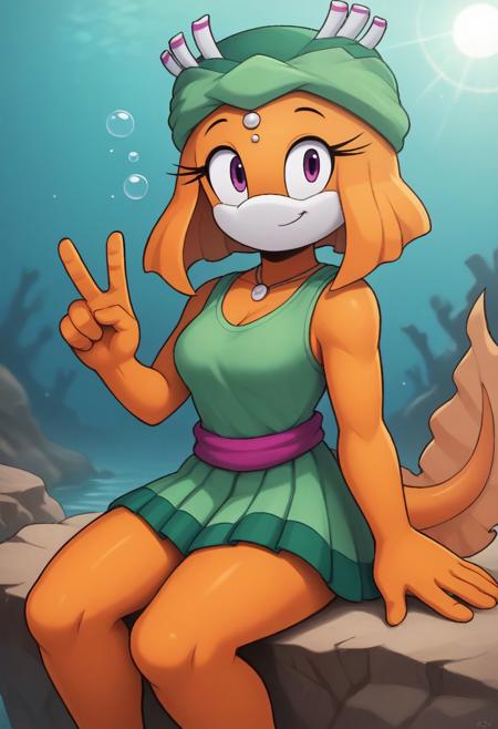 Coral the Betta - Sonic Archie Comics V1