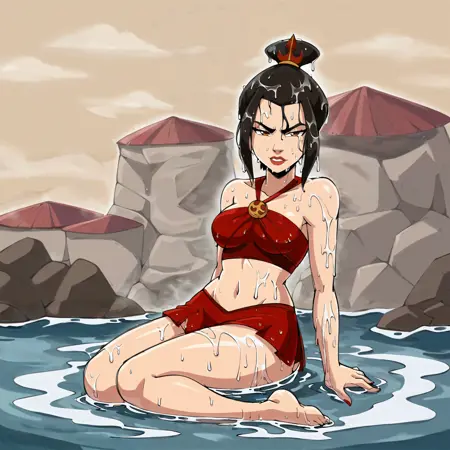 Pony XL Lora - Azula - Avatar: The Last Airbender (sfw/nsfw)