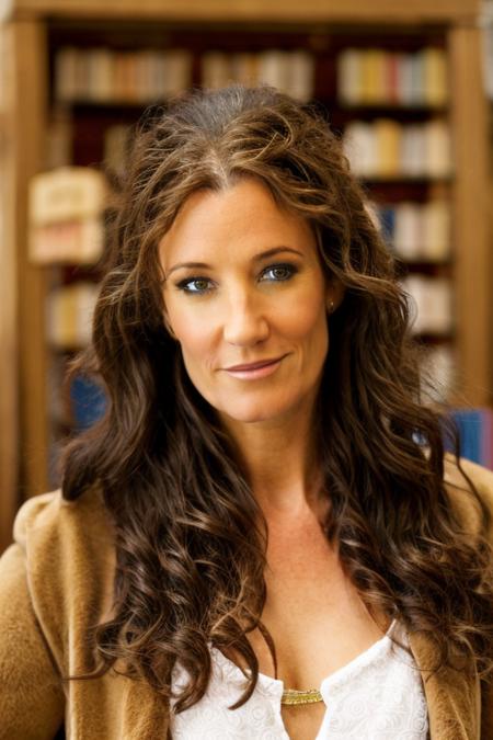 lion costume ,  bookstore , day  <lora:Orla_Brady:1> masterpiece, best quality, detailed face,, 1girl, solo, a mature o1873b, brown_eyes, realistic, brown_hair, long_hair, posing,