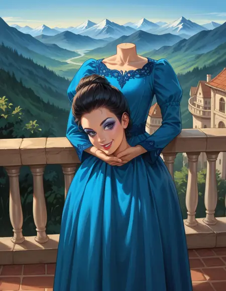 Holding Own Head PONY XL