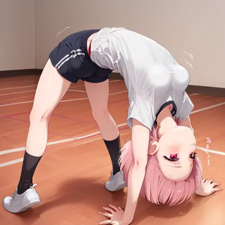 Arched Back Yoga Bridge (ブリッジポーズ)|IL・Pony