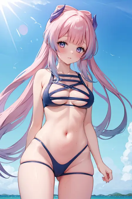 【Costume】Rei No Mizugi (Cross-Laced ver.) 例の水着/セクシービキニ