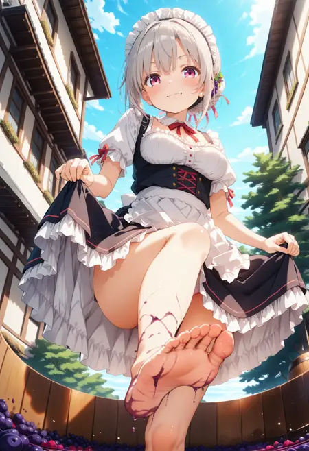 grape stomping / ぶどう踏み / 葡萄酒