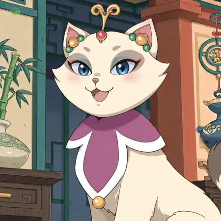 Mama Miao - Sagwa the Chinese Siamese Cat [Illustrious]