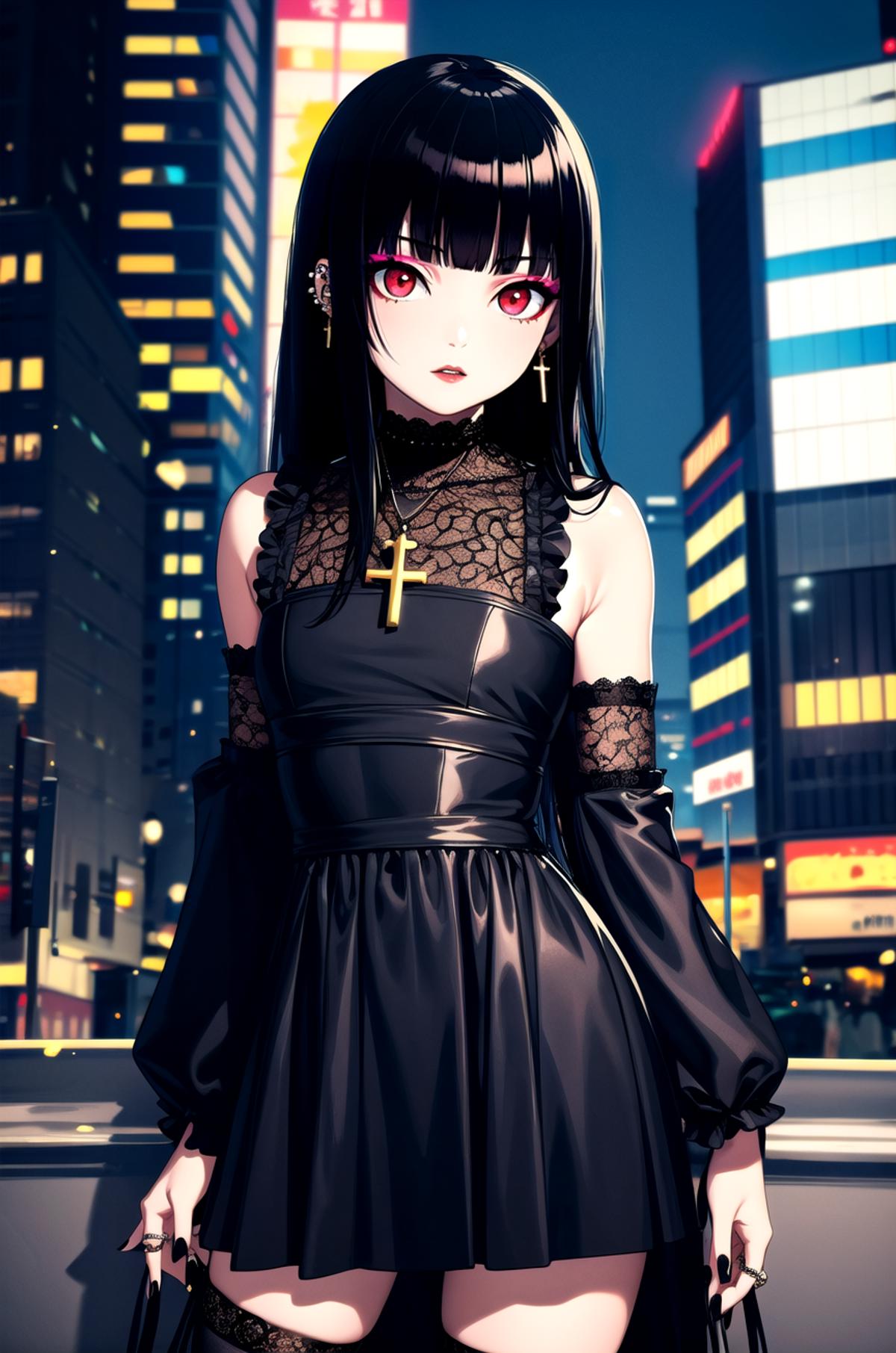 Enma Ai/阎魔爱  《Hell Girl》/《JigokuShoujo》/《地狱少女》  - Character Style image by Deto15