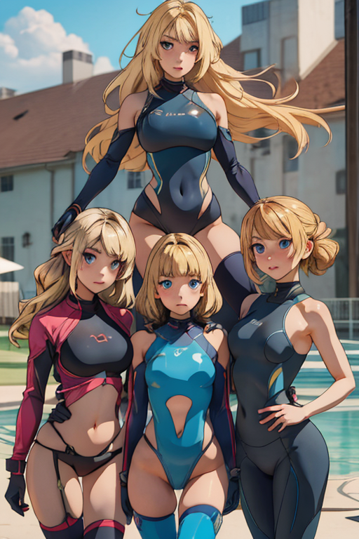 Hydrasuit and competition swimsuit image by Tranji