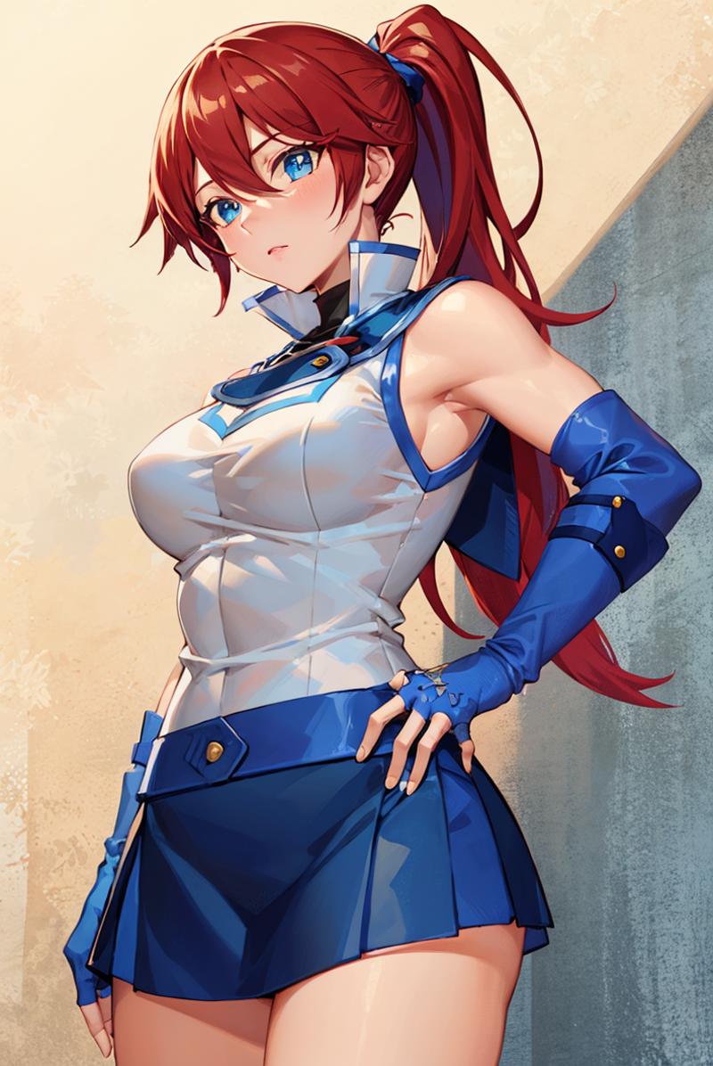 Obelisk Blue Girl's Uniform (YGO) image by kill