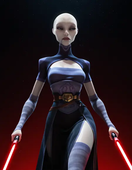 Asajj Ventress (Clone Wars) (Illustrious)