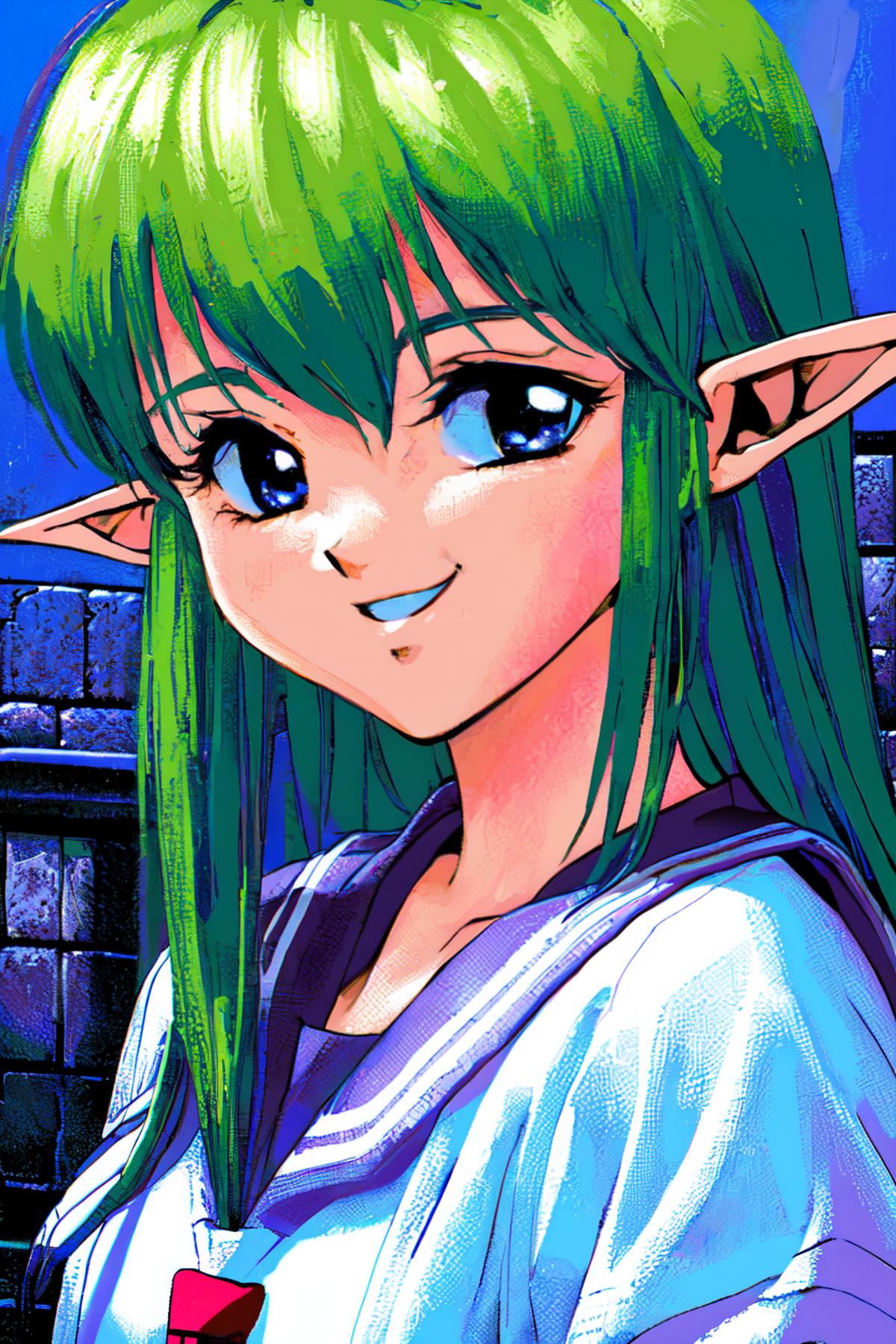 1990's PC game style image by kokurine