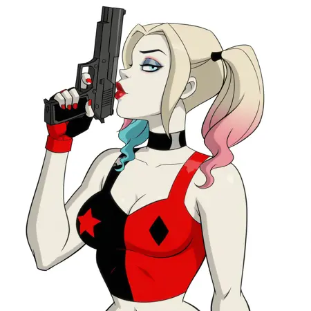 Licking/Kissing a Gun