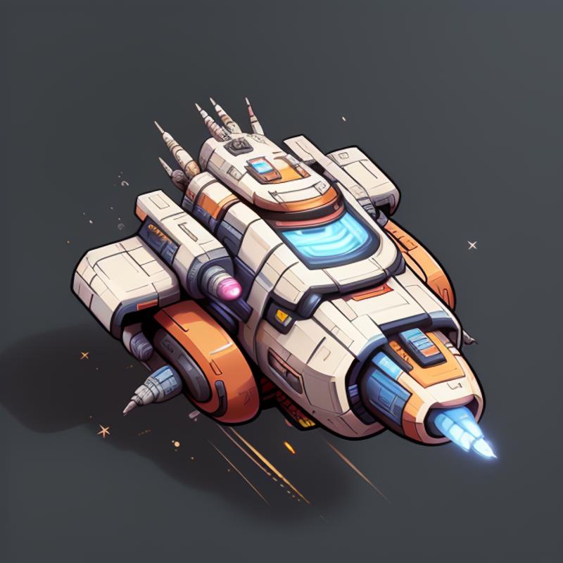 Traveller Spaceships LoRA image by thriggle