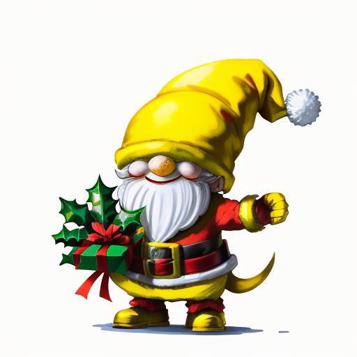 Yellow Santa for Yellow Team image by eldisss