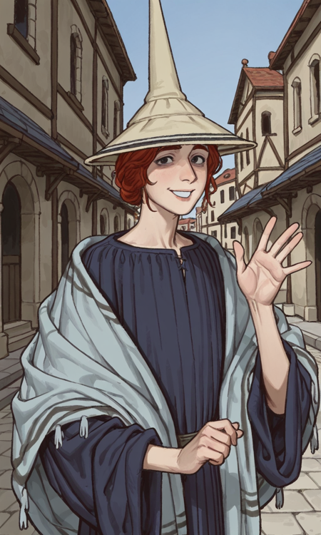 Medieval Jewish Boy | Mossacannibalis Illustrious