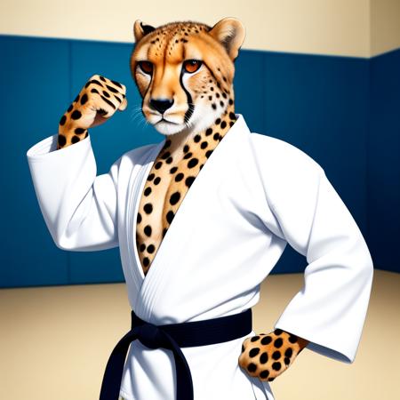 black belt SDXL