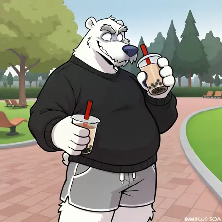 Herbert P. Bear | Fursona
