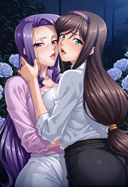 MILFs Natsume Sayoko / Fuyuno Reiko (Ochiru Hitozuma / Black Lilith / 堕ちる人妻)