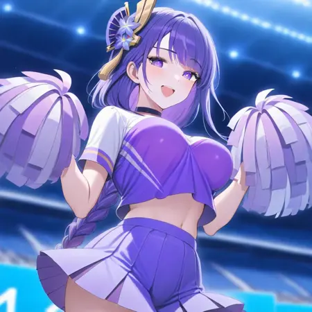 Raiden Shogun Cheerleader