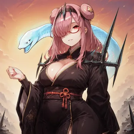 Dragalia Lost - Kicho? (Snake Clan Leader) / ドラガリアロスト - 帰蝶? ( 十二竜氏・蛇 ) PONY + ILLUSTRIOUS