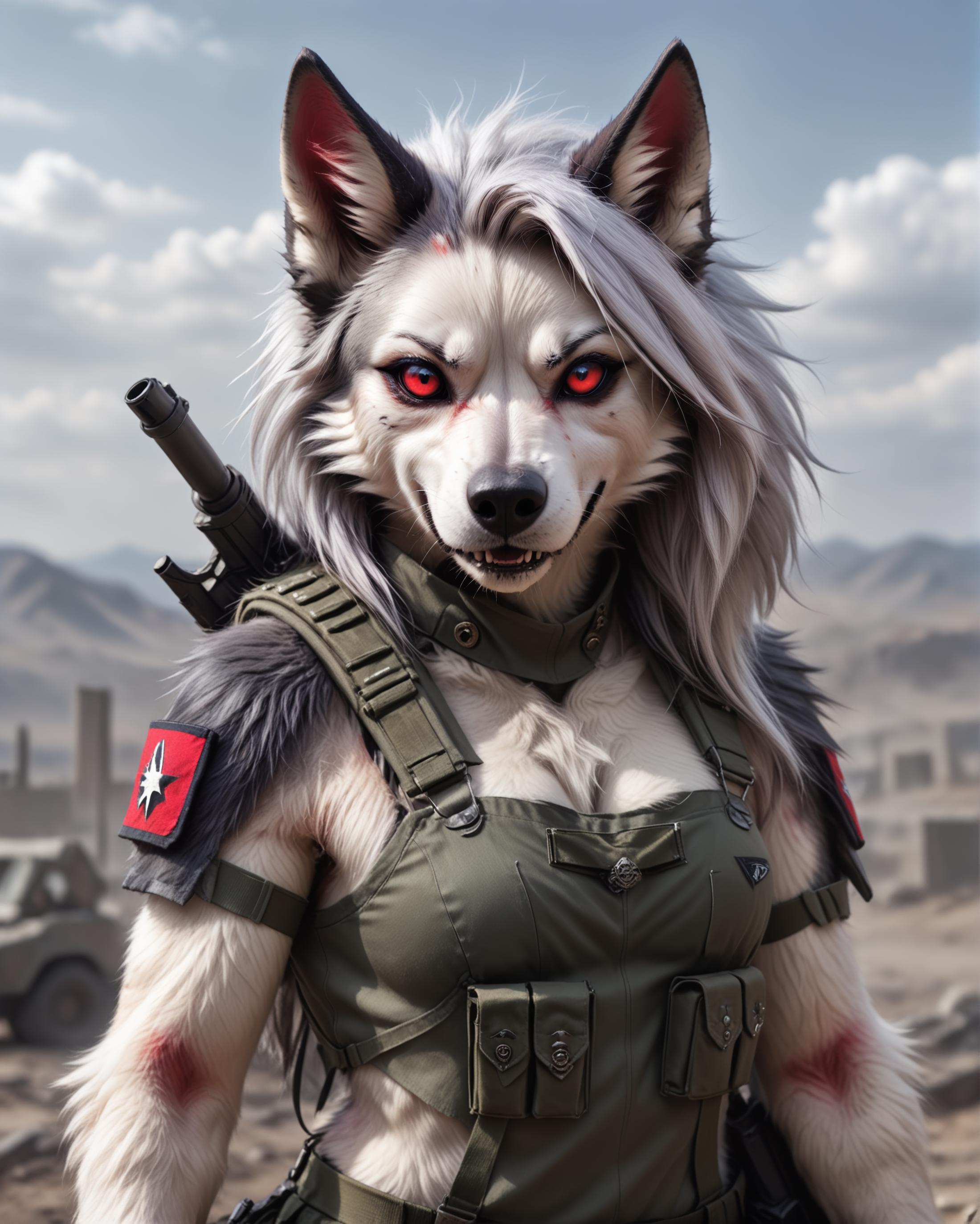 Loona / Hellhounds Realistic [LoRA] SDXL image by freek22