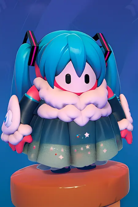 Fall Guys beans style