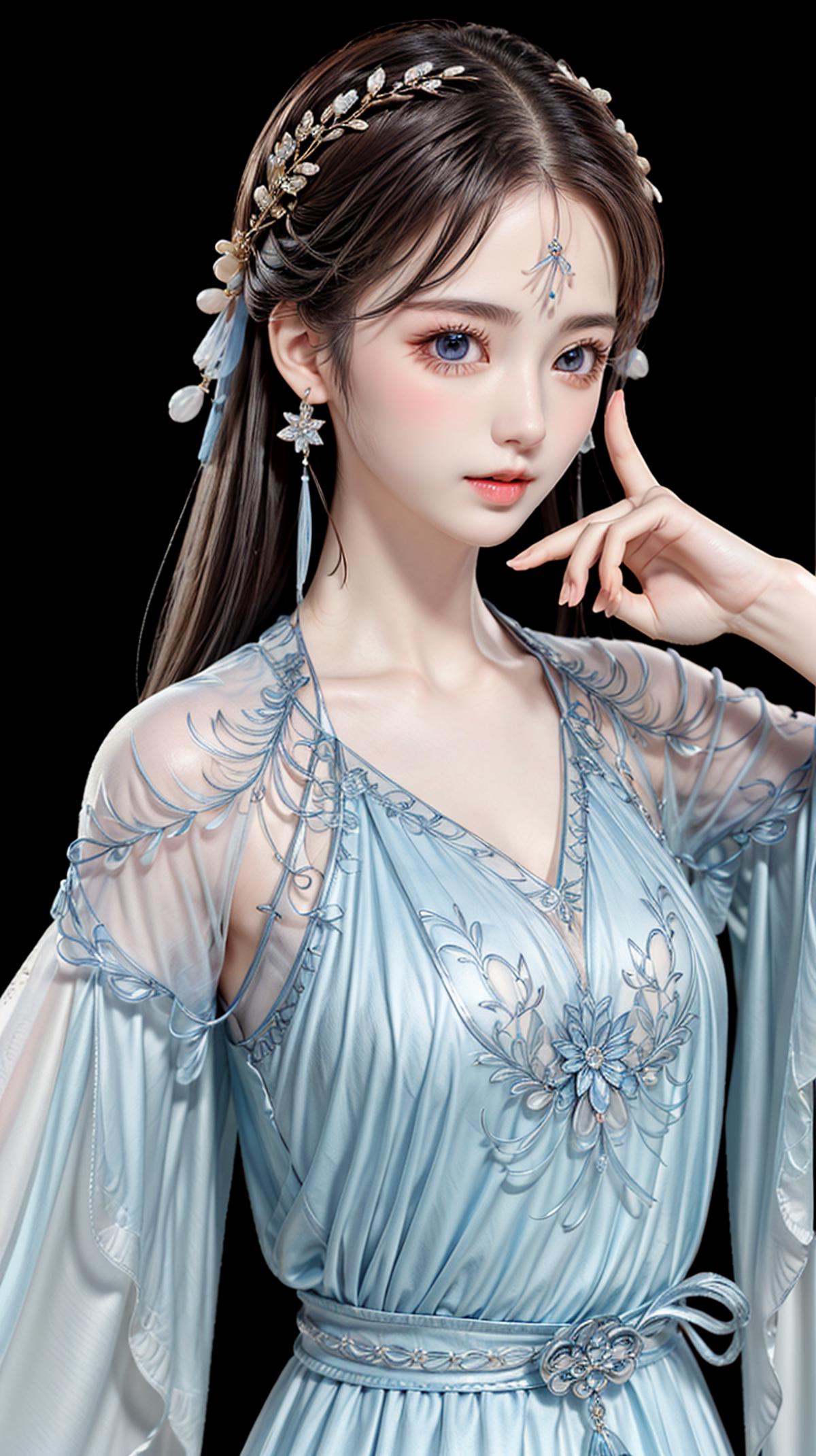 Classical bamboo dance costume v1 0 stable diffusion lora civitai