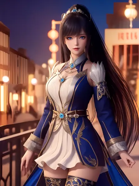 斗罗大陆2_唐雅（校服）_Soul Land 2_Tang Ya（School uniform）