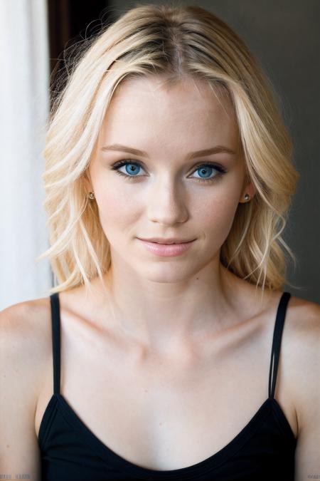 RAW Photo, woman, sammiedaniels, face portrait, high detailed skin, <lora:epi_noiseoffset2:1> <lora:kkw-better-v1.0a:0.3> ,  <lora:sammiedaniels:1>