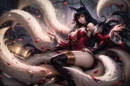 Esthetic official Ahri (league of legends)