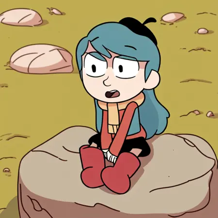 Hilda Series for SD 1.5 [Style, Characters and Backgrounds]