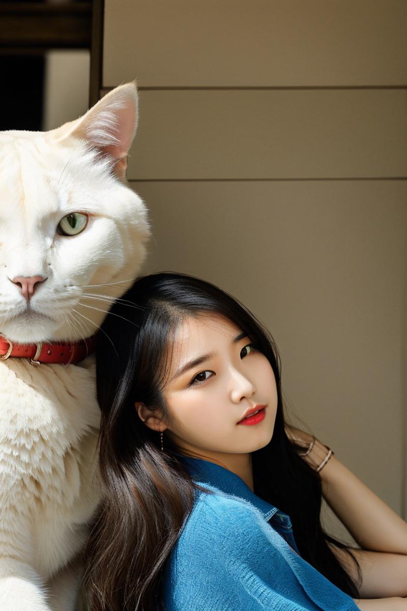 IU K-pop star 「LoRa」 image by dogu_cat