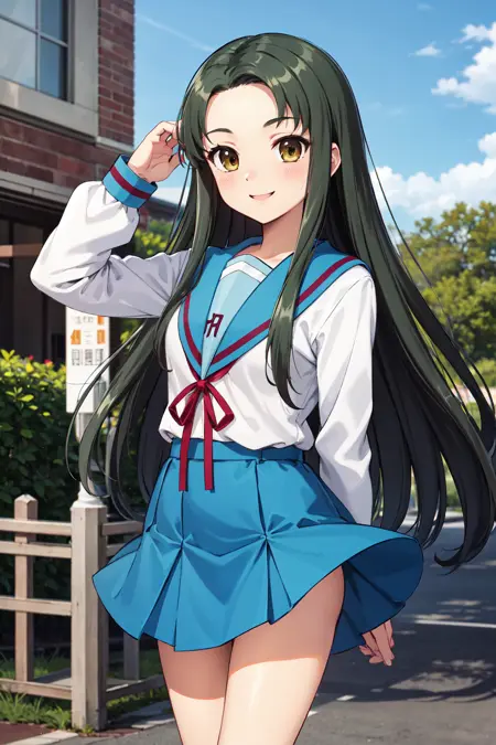 鶴屋さん Tsuruya/涼宮ハルヒの憂鬱 The Melancholy of Haruhi Suzumiya