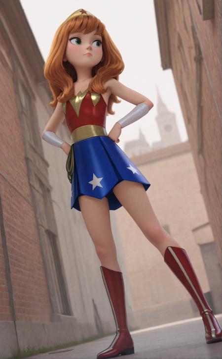 Young Daphne Wonder Woman V1