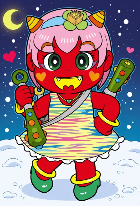 マメドル鬼:節分の鬼/Mamedol-Oni:Setsubun-demon